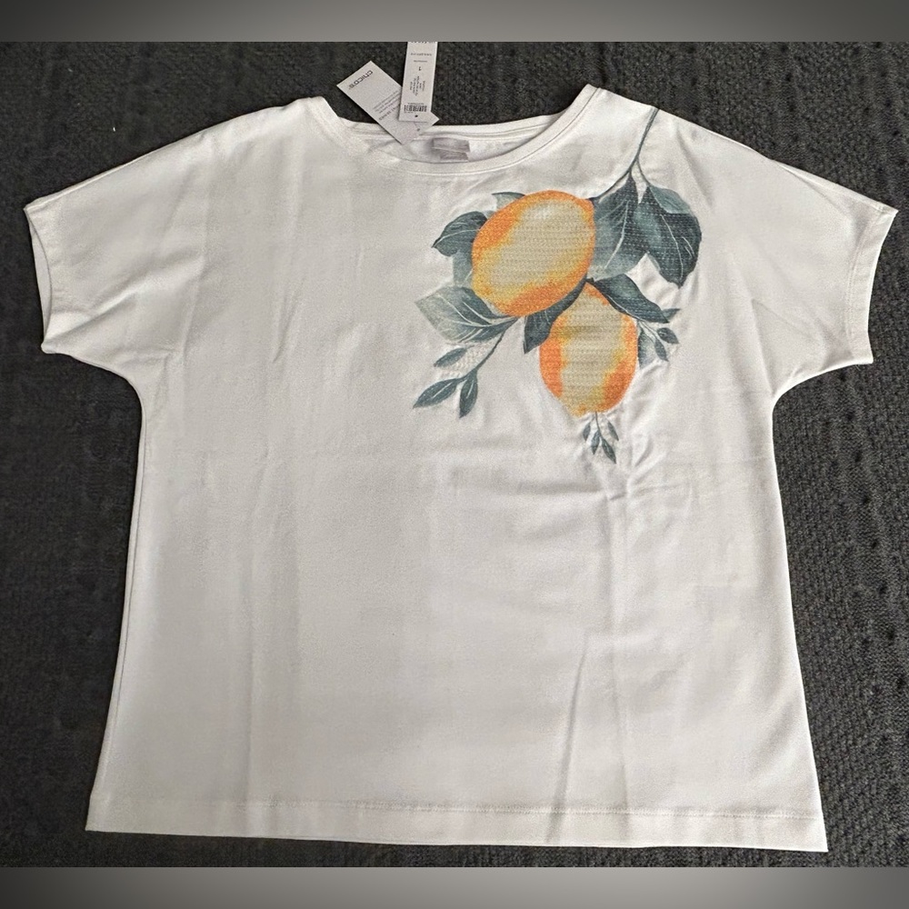 Brand New, Chico’s, Short Sleeve, Knit Top